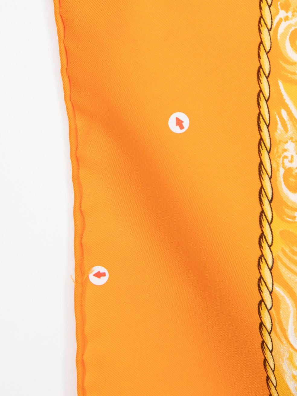 Sciarpa in seta di Hermès Vives Le Vent in vendita 3