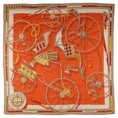 Bufanda Hermès "Voitures En Equilibre