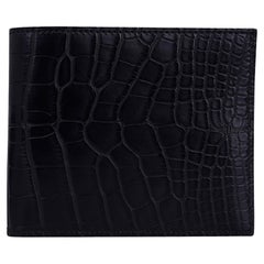 Hermes Wallet Portefeuille MC2 Copernic Matte Alligator Black New w/ Box