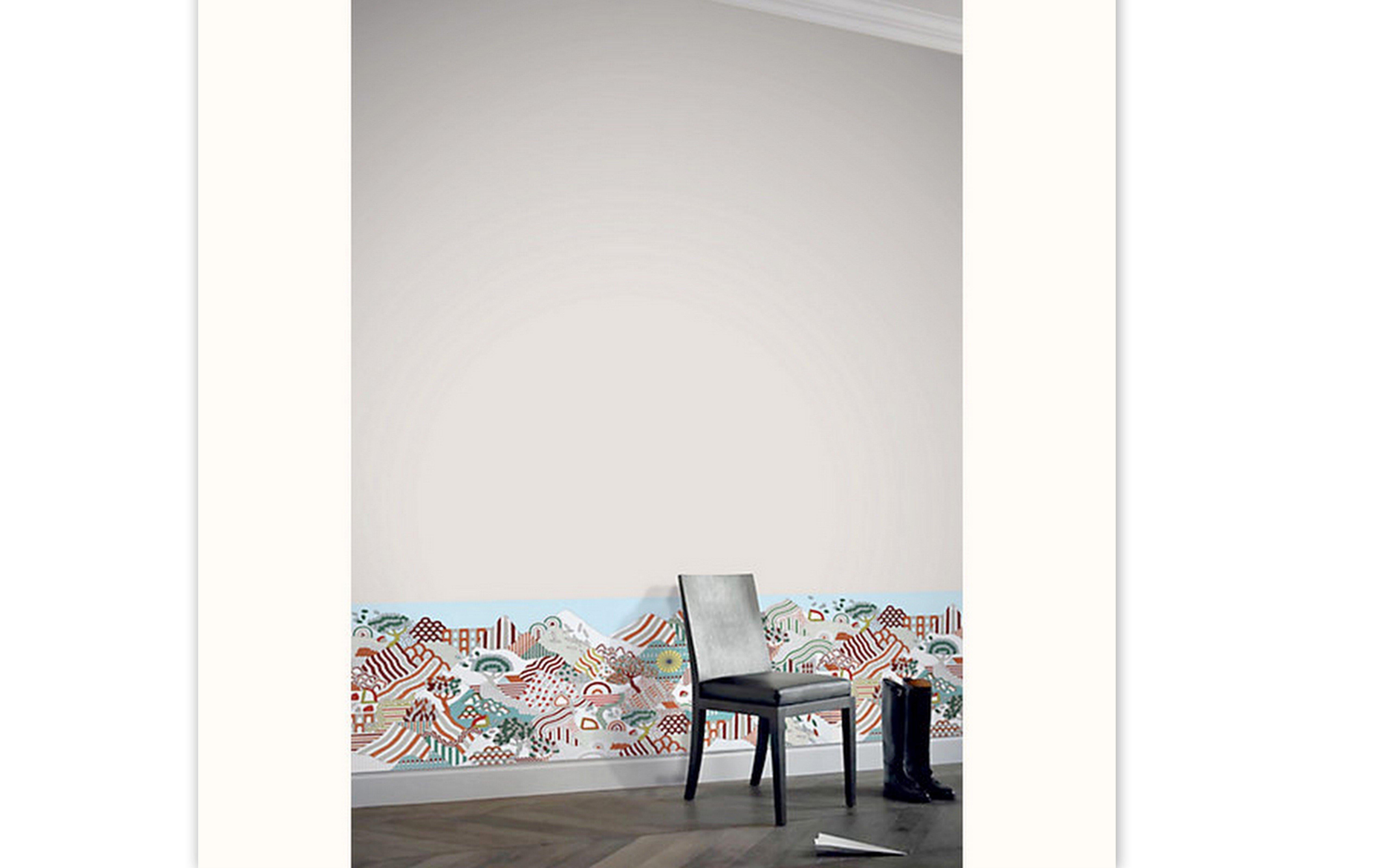 Discontinued wall paper by Hermes.
2 rolls or boxes included.Booth same design and same colors 
10m roll 68.5 cm width each roll.
Made in England 
This wall paper should be applied horizontally.
Please see instructions and photographed in the