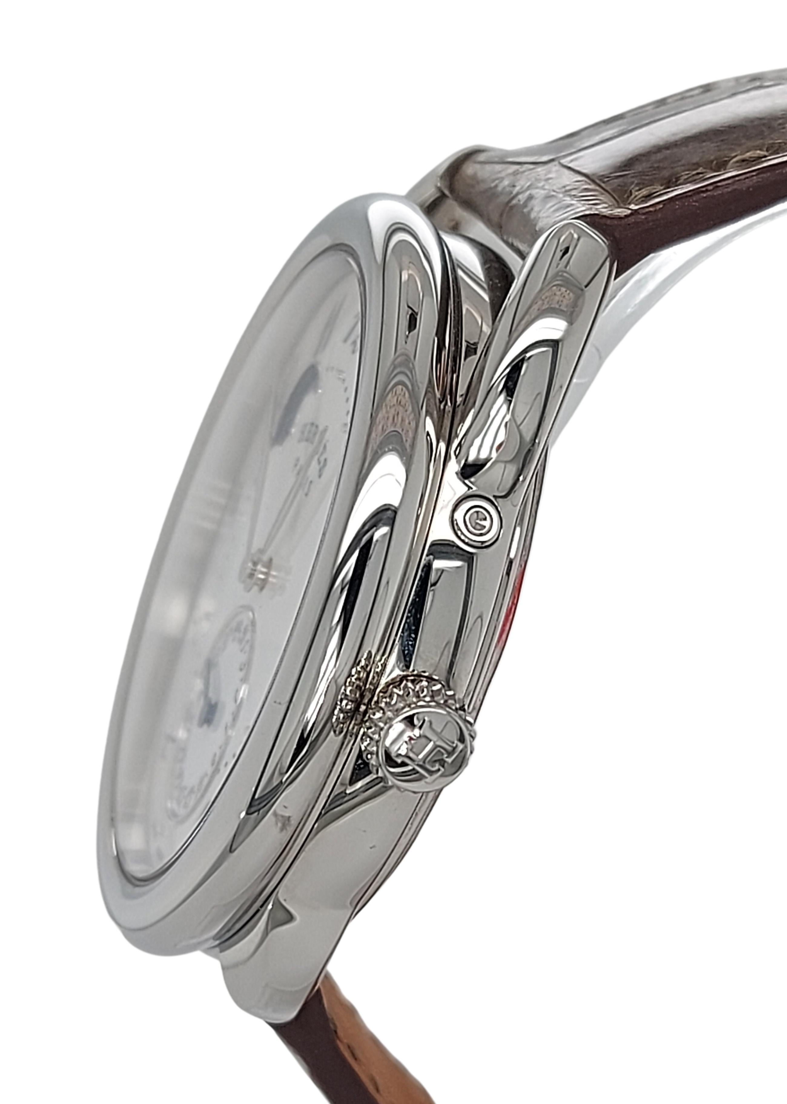 Hermes Watch Arceau Petite Lune Moon Phase Watch MOP Dial 7