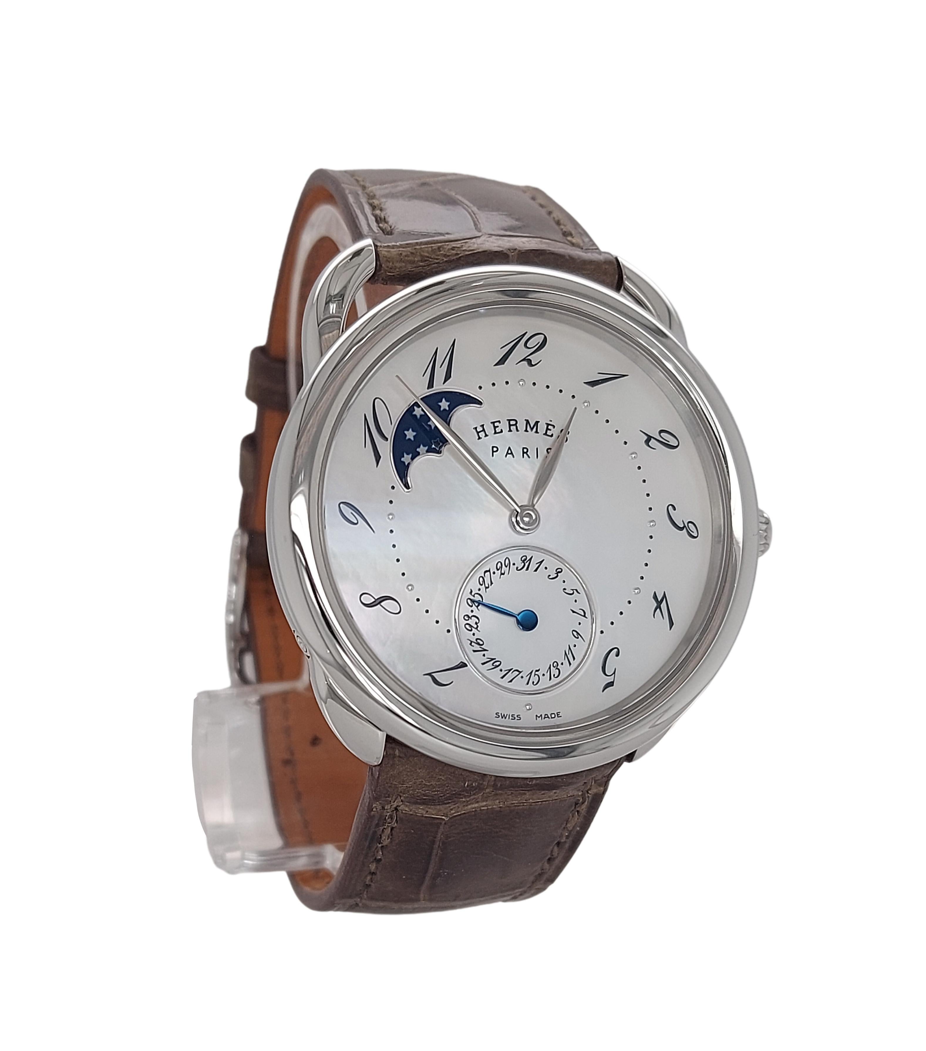 hermes moonphase watch
