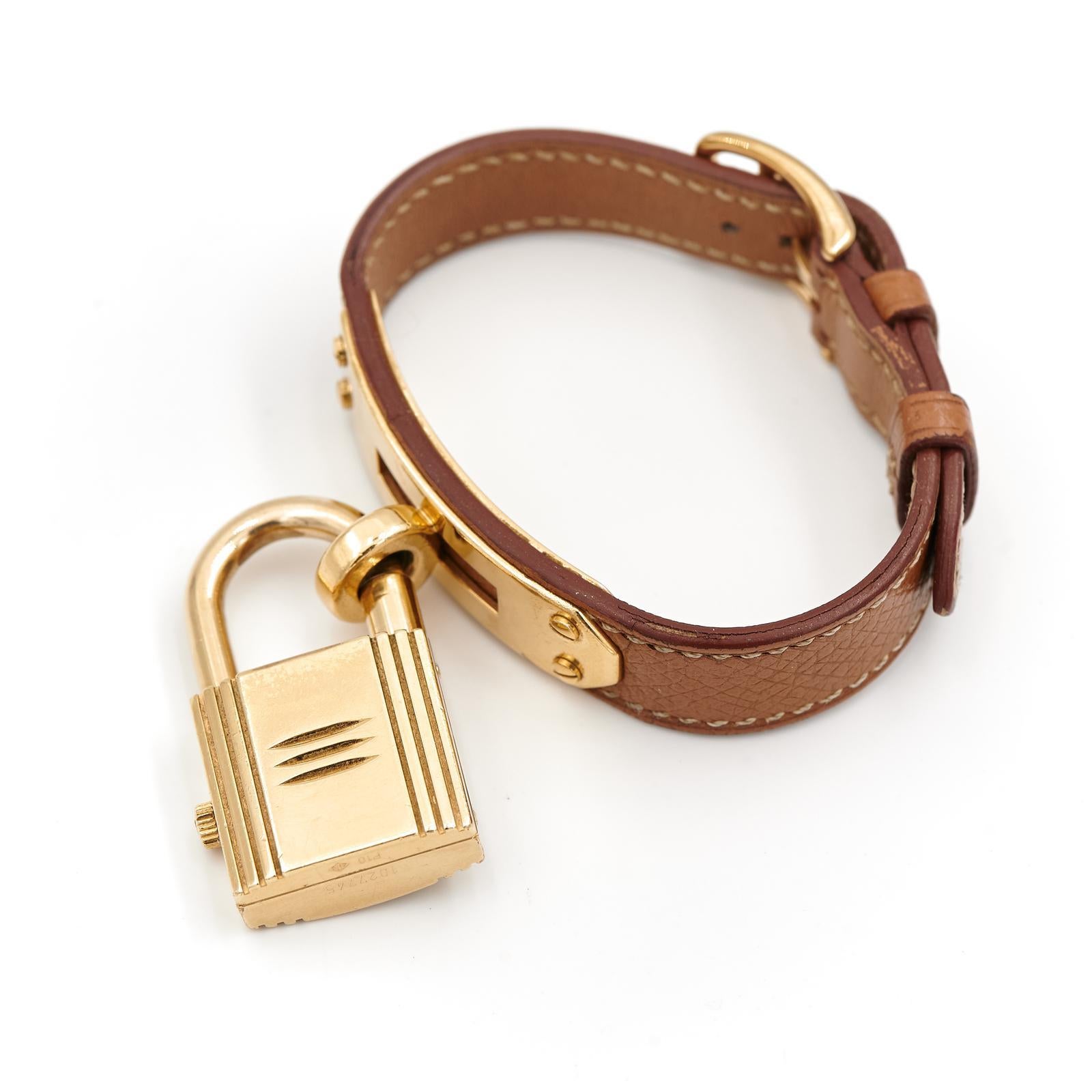 hermes kelly watch gold