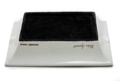 Hermes Water Spaniel Porcelain Ashtray