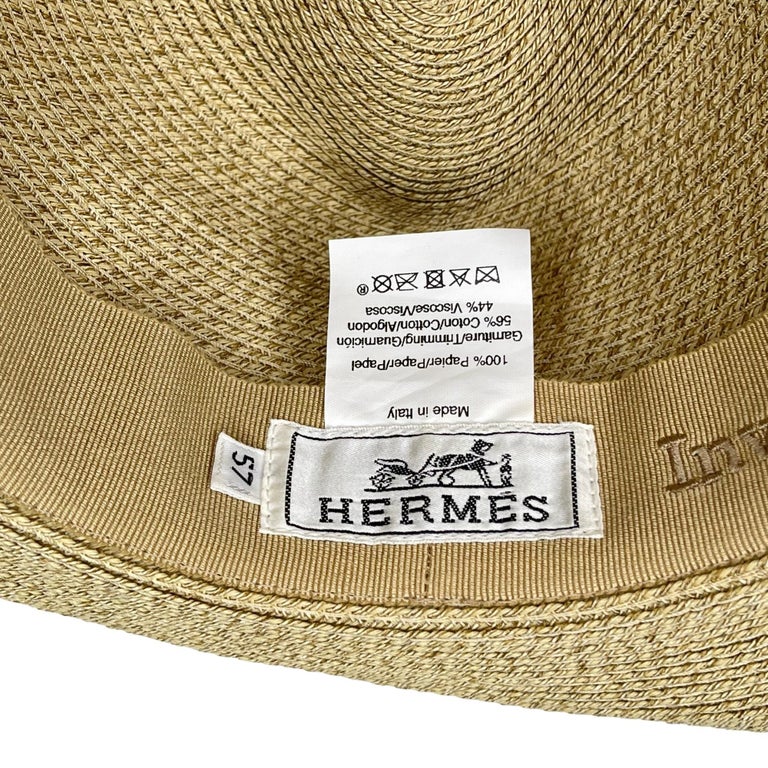 Hermes Western Beige Hat For Sale 1
