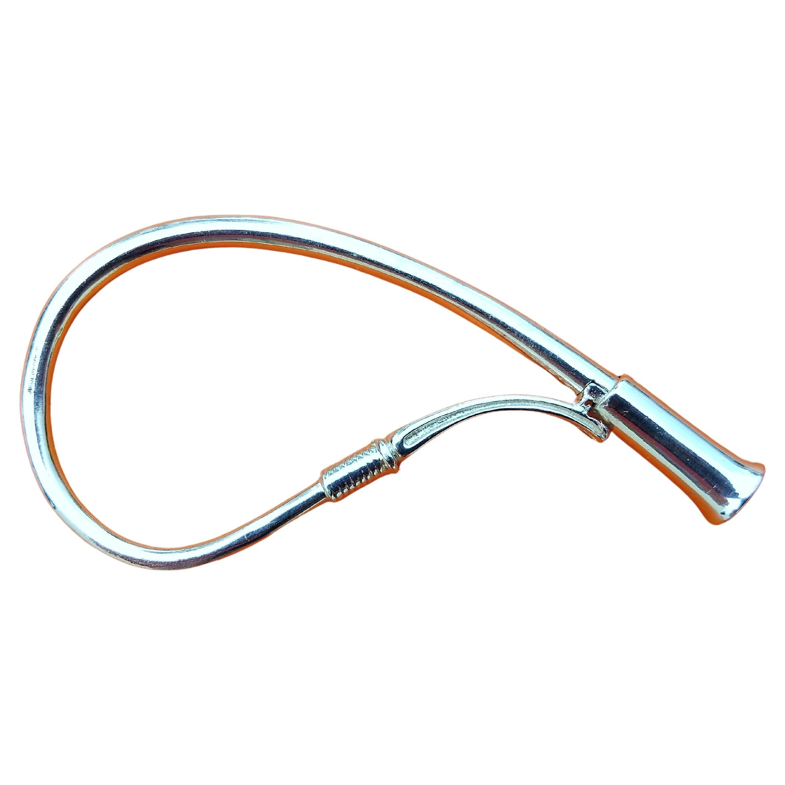 Hermès Whip Silver Key Holder Keychain