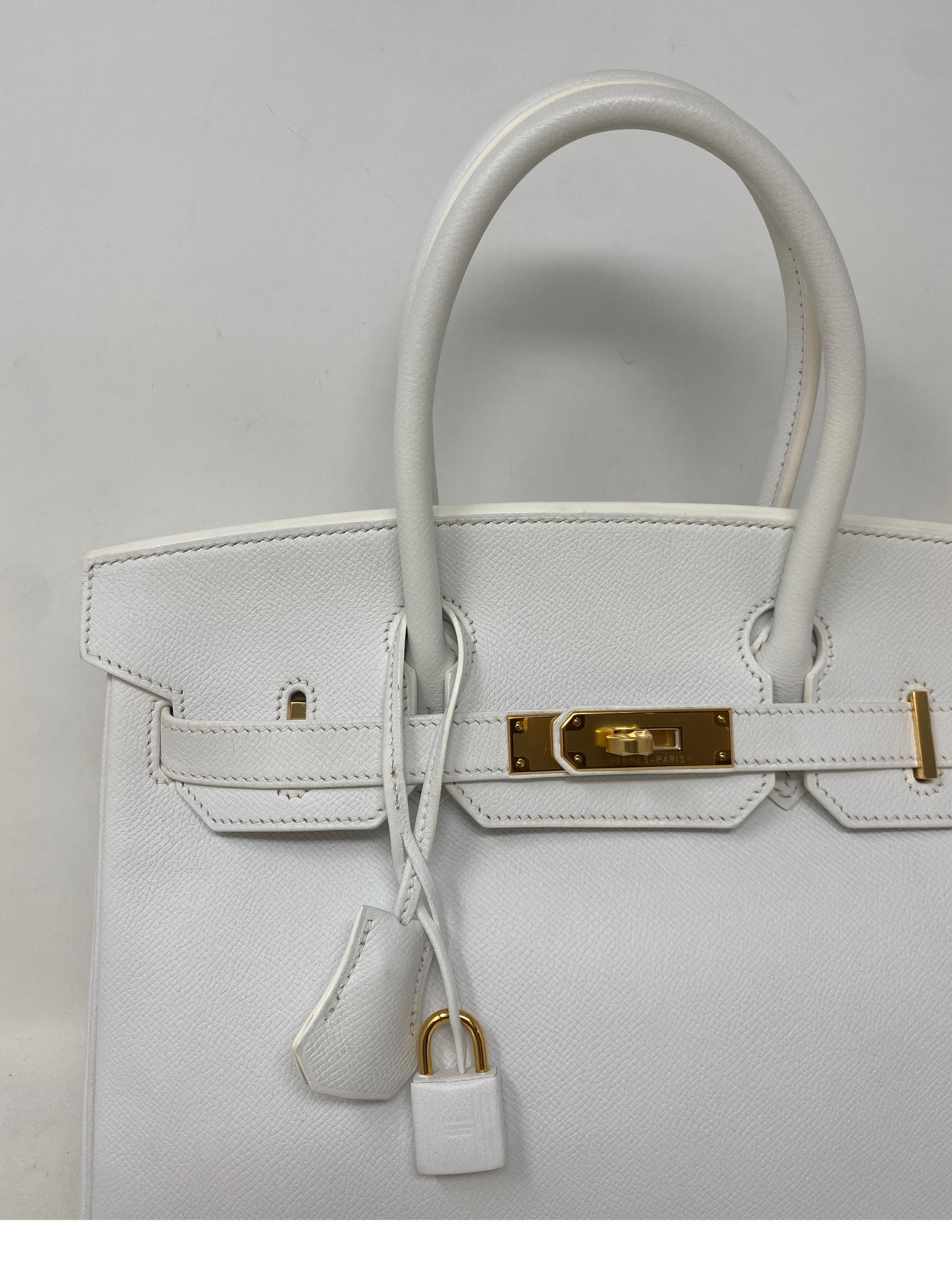 hermes birkin blanc