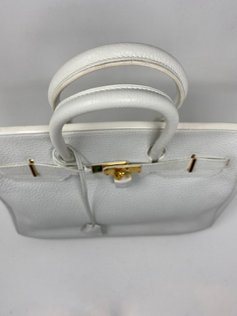 mini white birkin