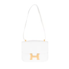 Hermes White Constance Shoulder Bag at 1stDibs  hermes constance white, hermes  constance bag white, white constance hermes