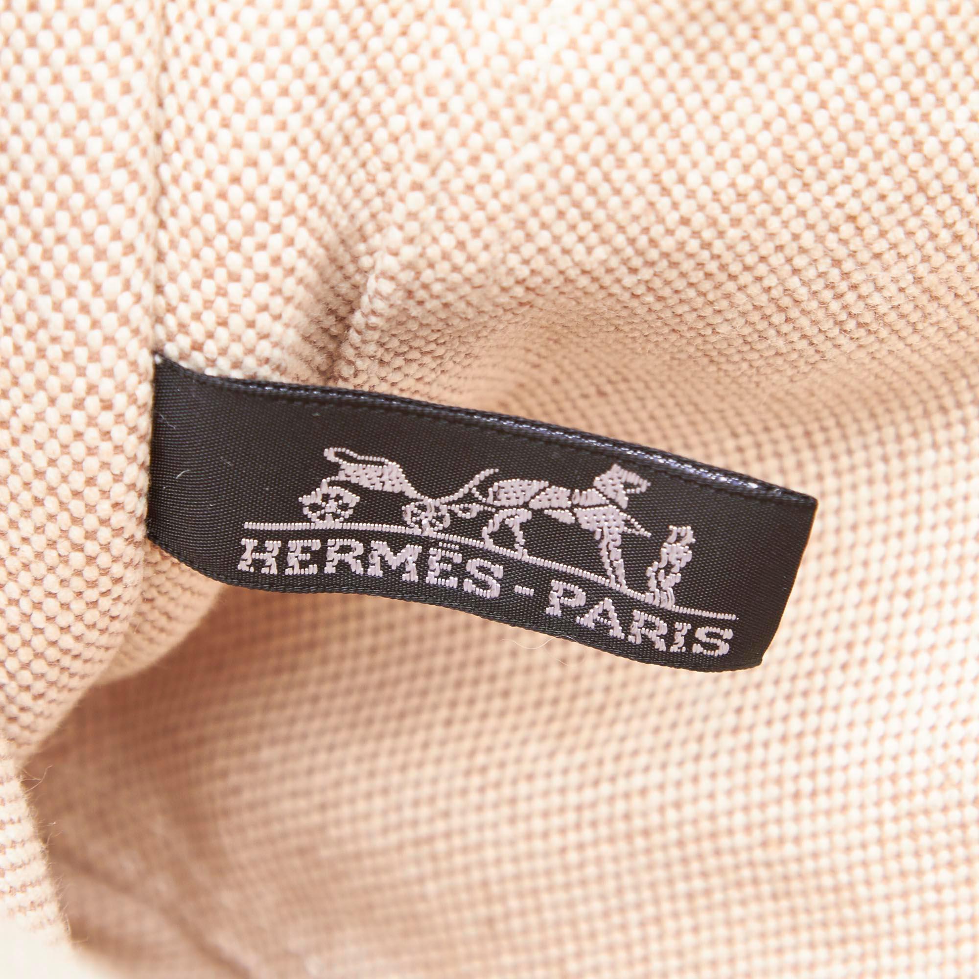 Hermes White Fourre Tout Besace Messenger PM 1