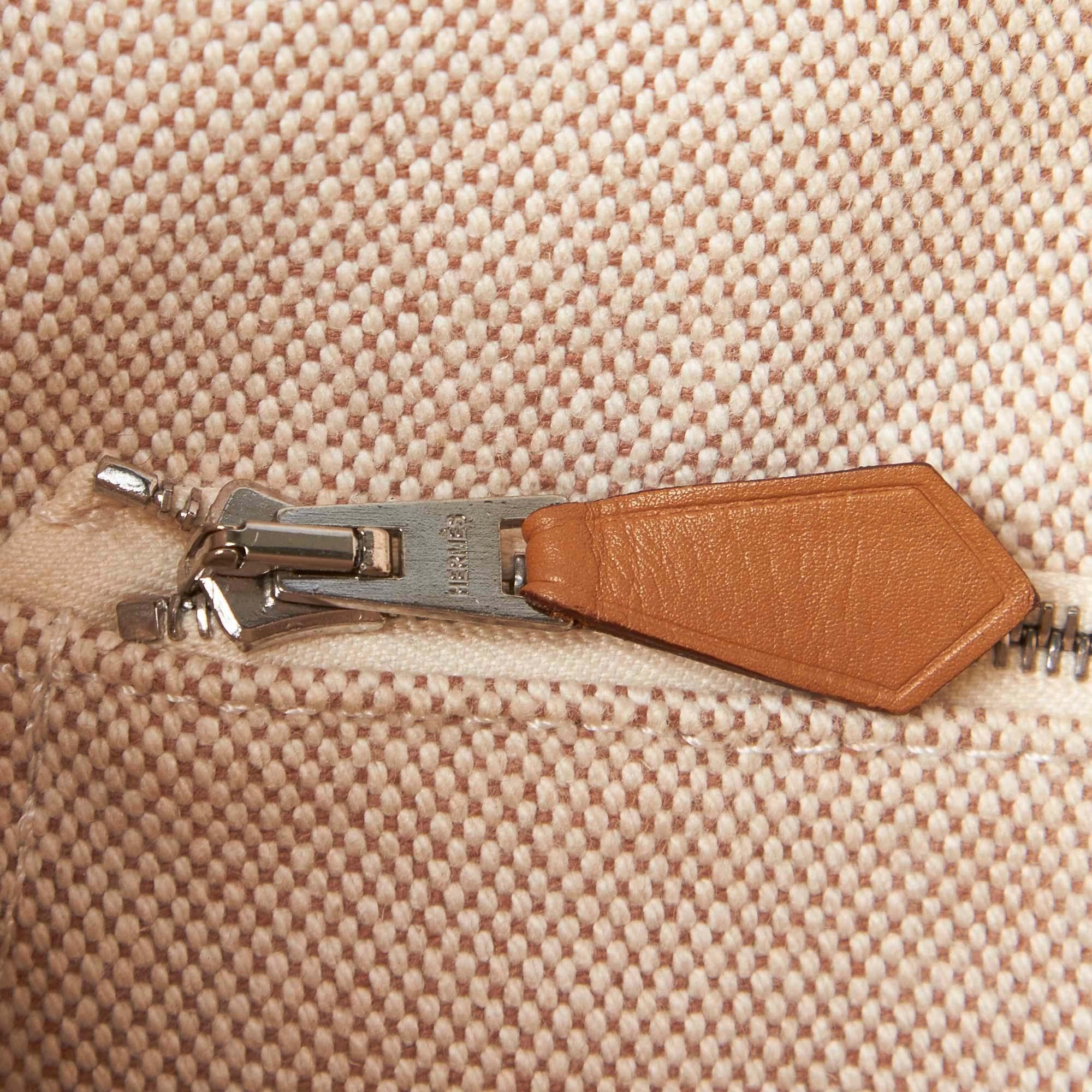 Hermes White Fourre Tout Besace Messenger PM 2