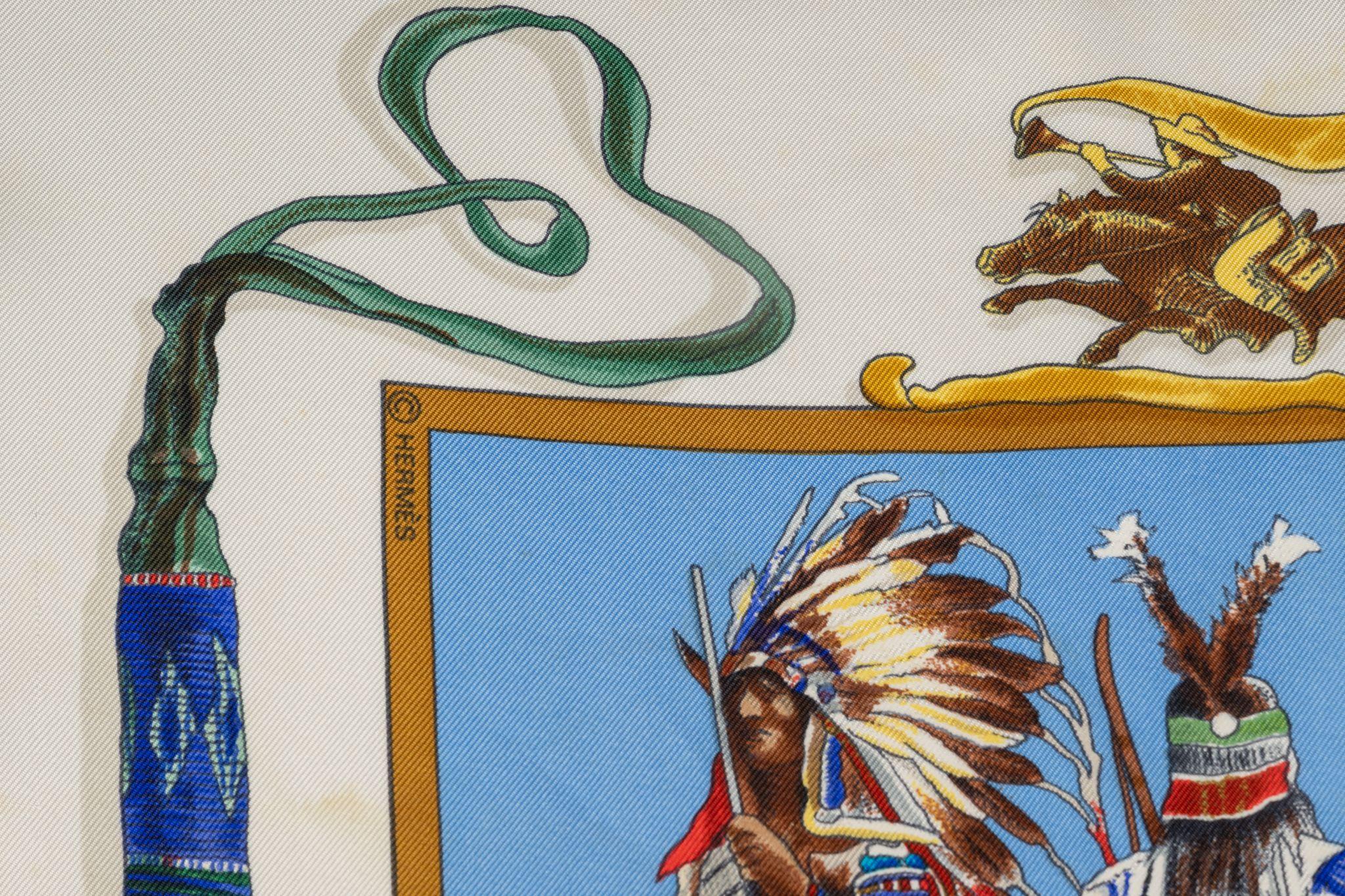 Écharpe Pony Express Greene & Greene Excellent état - En vente à West Hollywood, CA