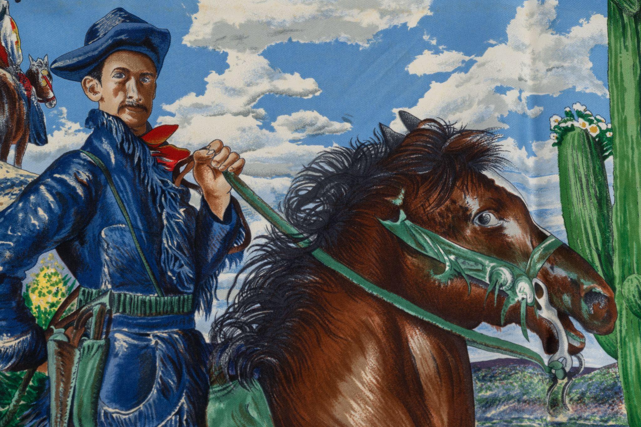 Écharpe Pony Express Greene & Greene en vente 1