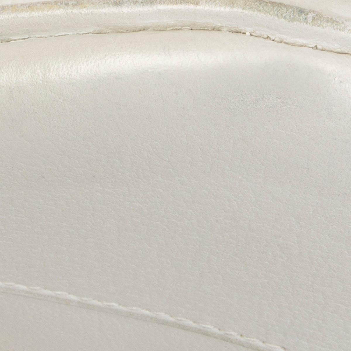 Women's HERMES white Gulliver leather TRIM 31 Hobo Shoulder Bag