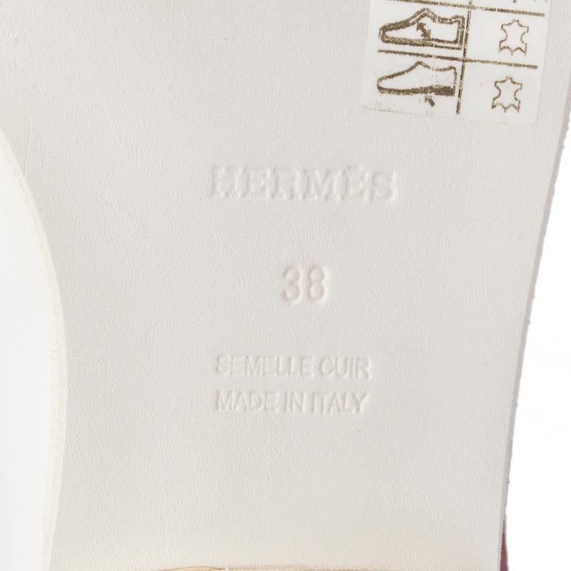 HERMES cuir blanc & toile bleue LTD ED JUMPING Knee High Flat Boots Shoes 38 en vente 1