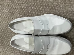 Hermes White Loafer NEW