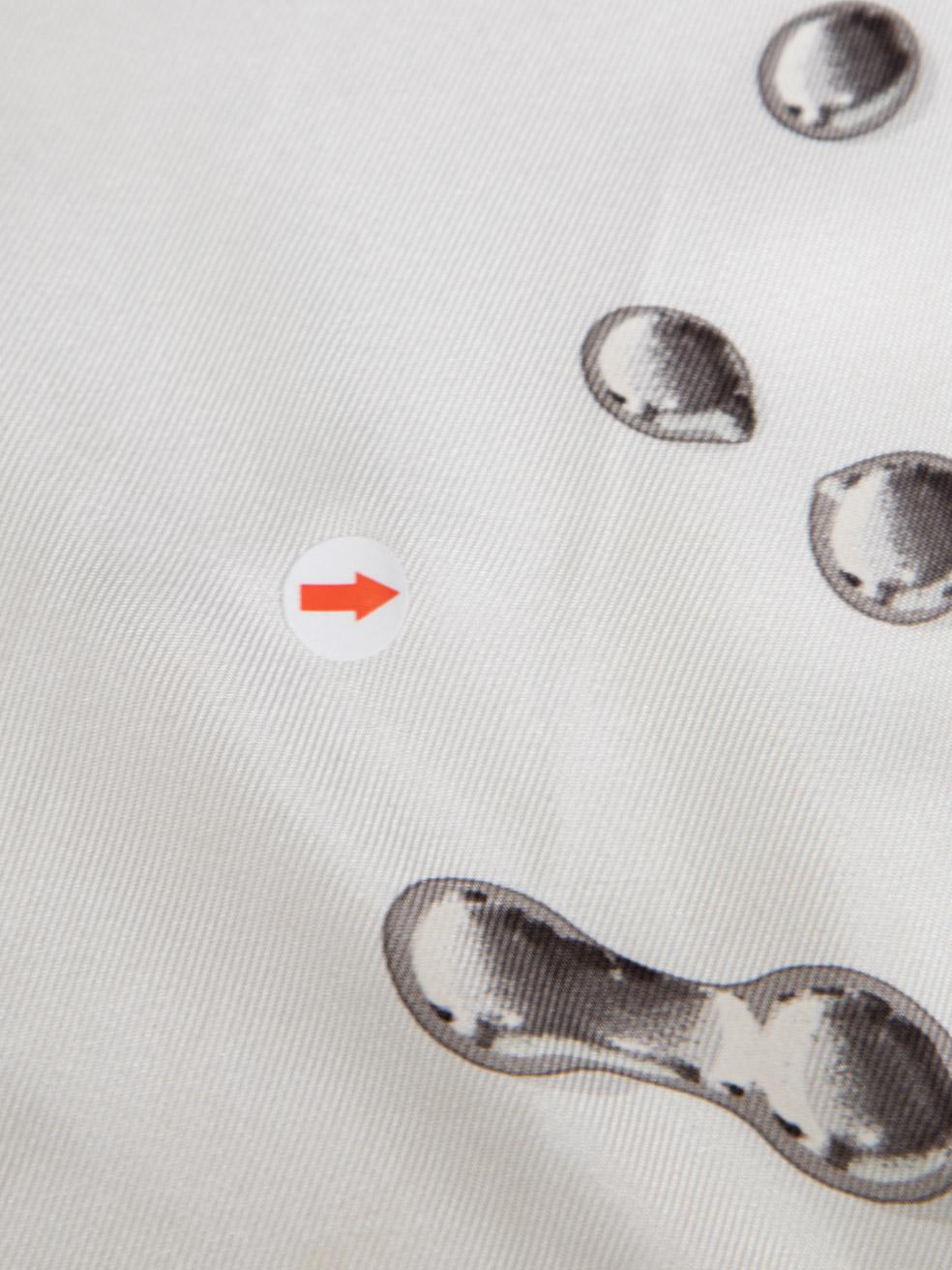 Hermès White Silk Carre 90 Scarf 1