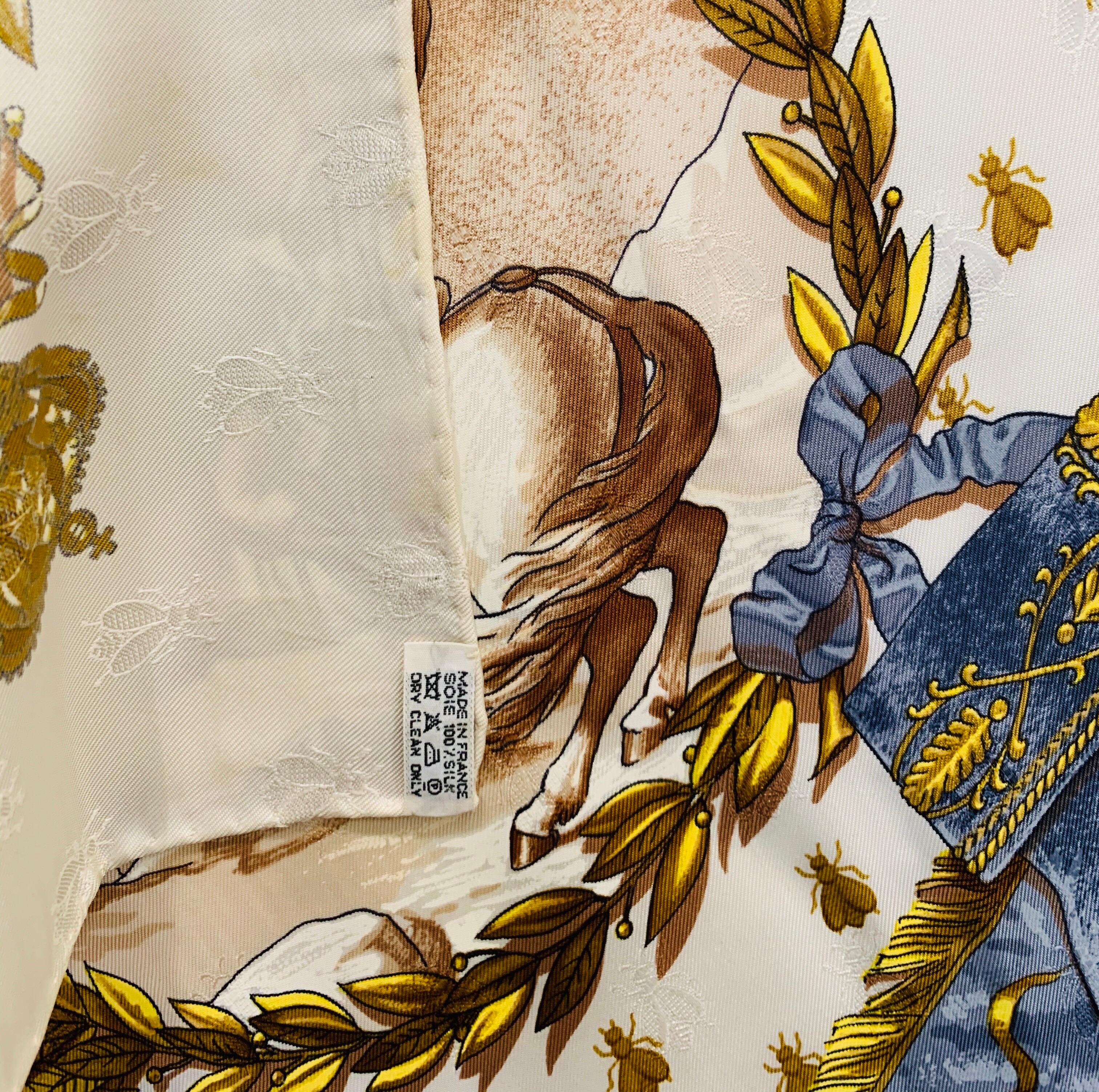 hermes napoleon scarf