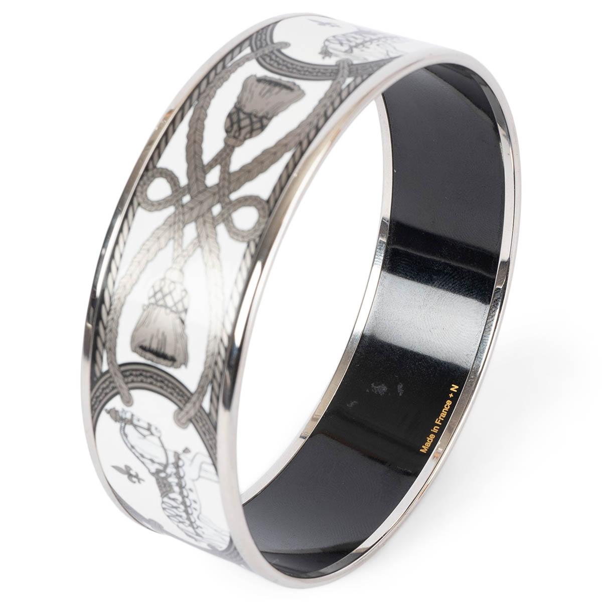 silver hermes bracelet