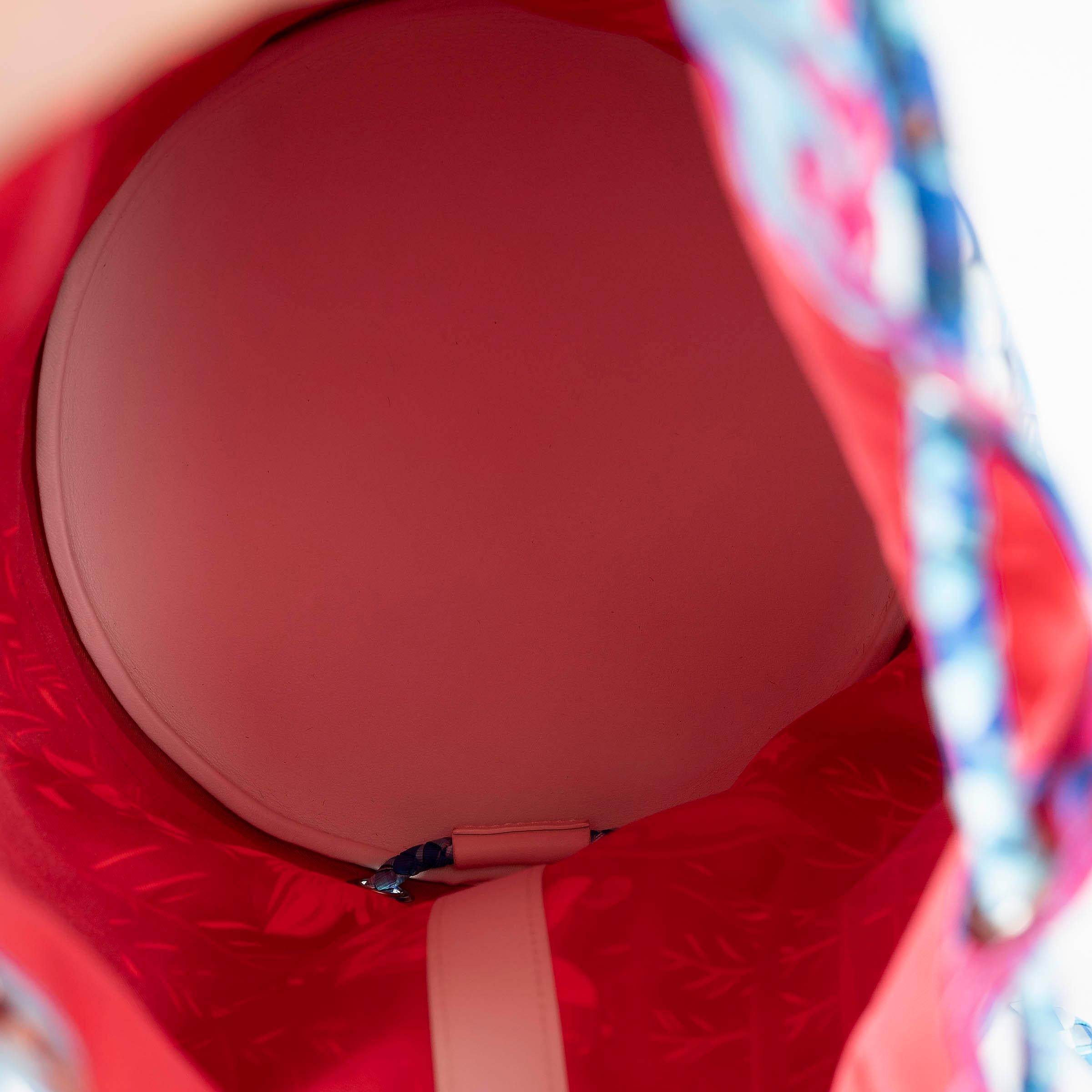 HERMES blanc Sac SOIE COOL 22 FLAMINGO PARTY en cuir Swift et Twill Pour femmes en vente