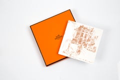 Hermes White The Air of Paris 2006 - Portacenere in porcellana con vassoio