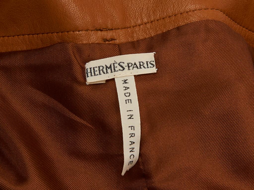 Men's Hermes Wide Leg Suede Trouser