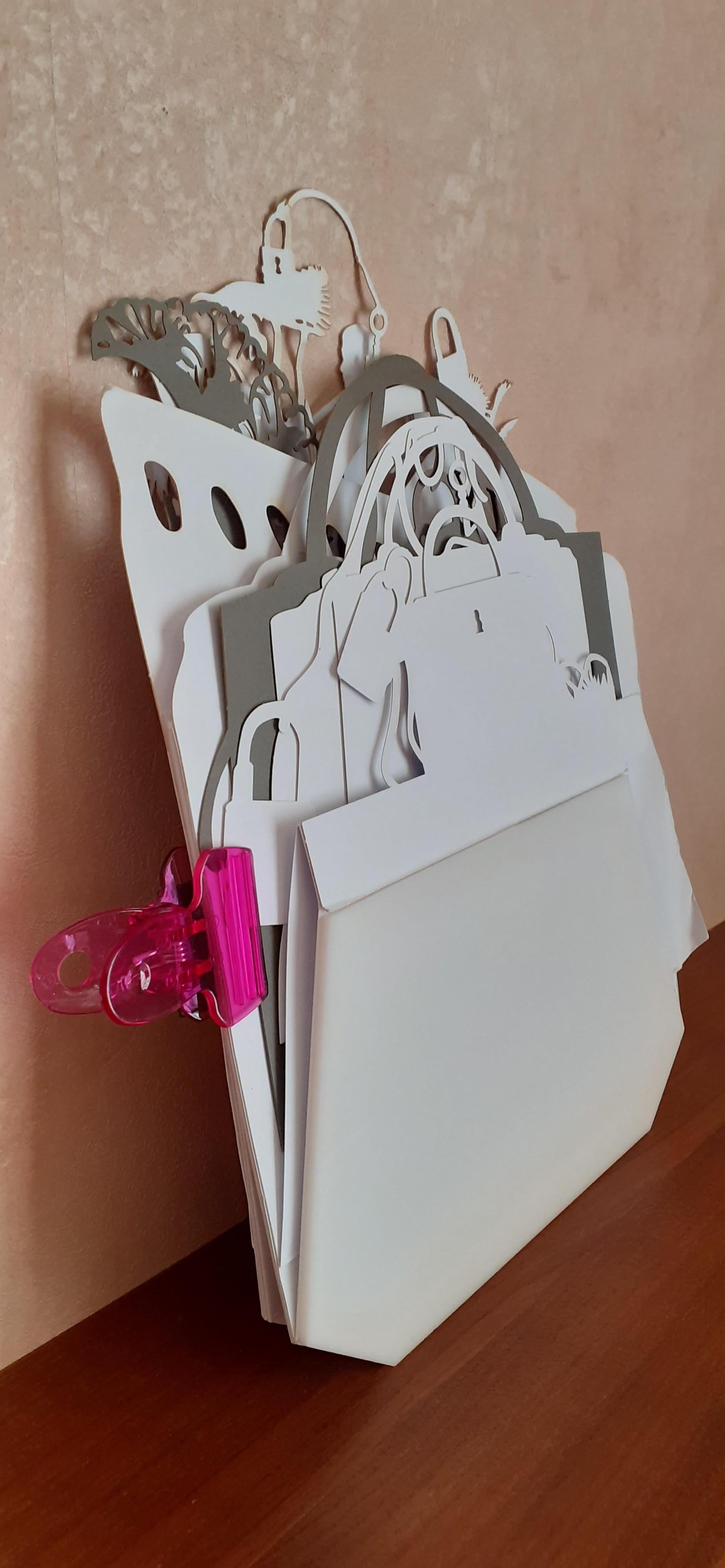 Hermès Window Shop Display Dekoration Kelly Bag und Pferde in Cardstock RARE im Angebot 9