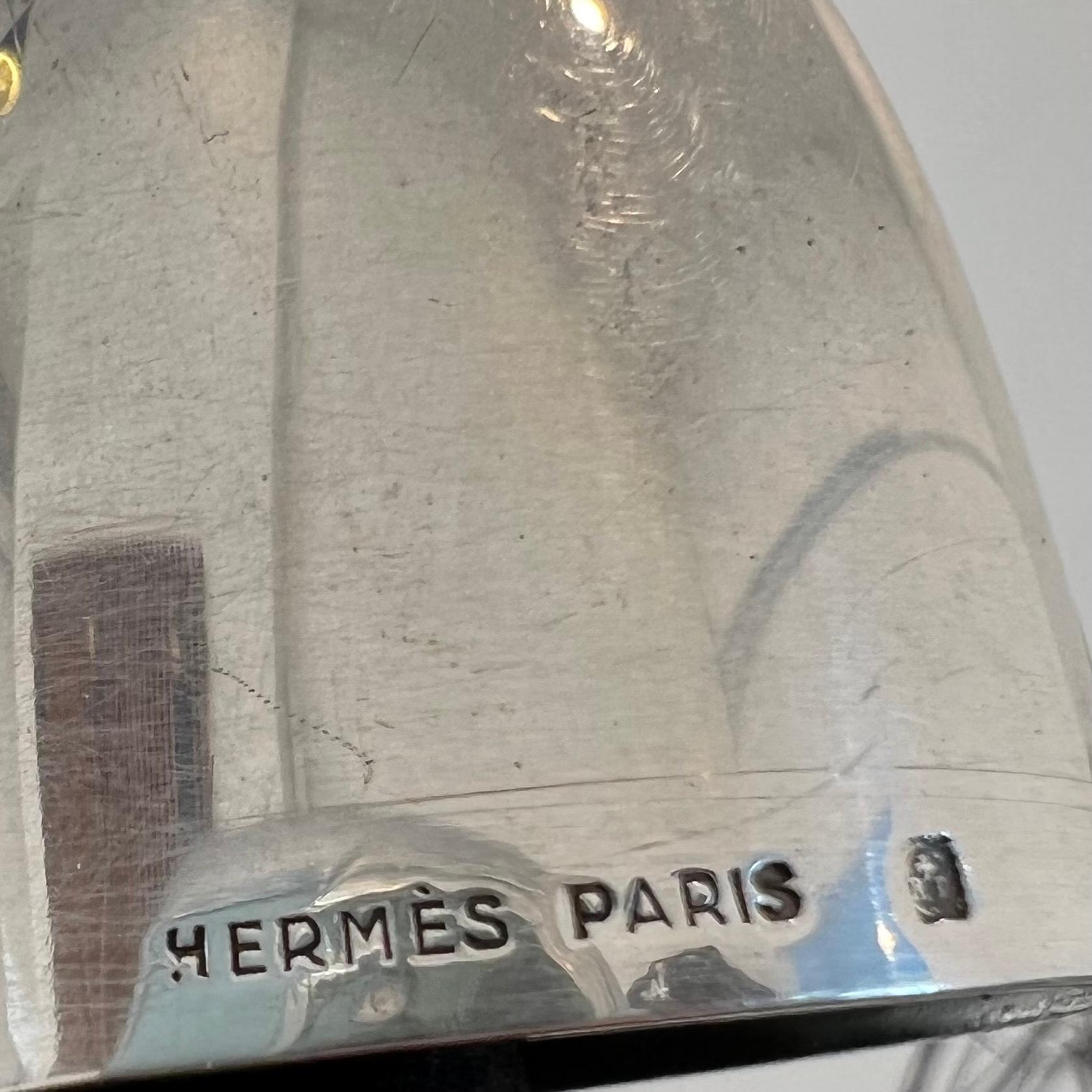 French Hermes Wine Bottle Topper, 1960s France For Sale