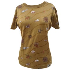 Hermes with shells t-shirt