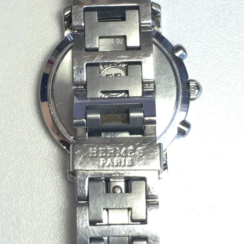 hermes clipper watch on wrist