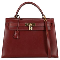 Hermes Woman Kelly 32 Red 