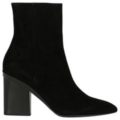 Hermès  Women   Ankle boots  Black Leather EU 39