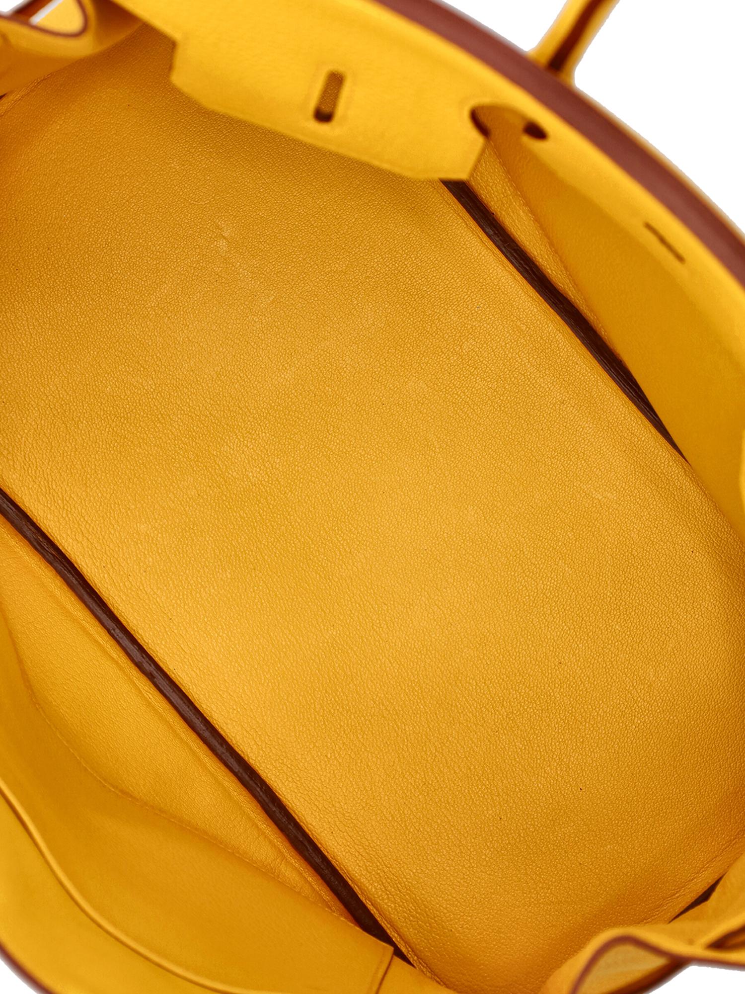 Hermès Women Handbags  Birkin 35 Yellow Leather  2