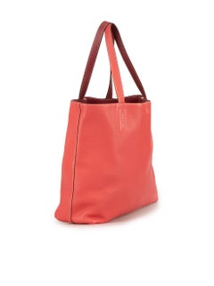 Hermès Women's 2014 Red Reversible Double Sens 36 Clemence Tote