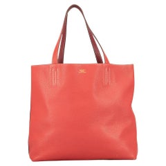 Hermès 2014 Fourre-tout réversible double sens 36 Clemence rouge pour femme