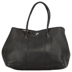 Hermès Women's Black Leather Negonda Garden Party 36 Tote