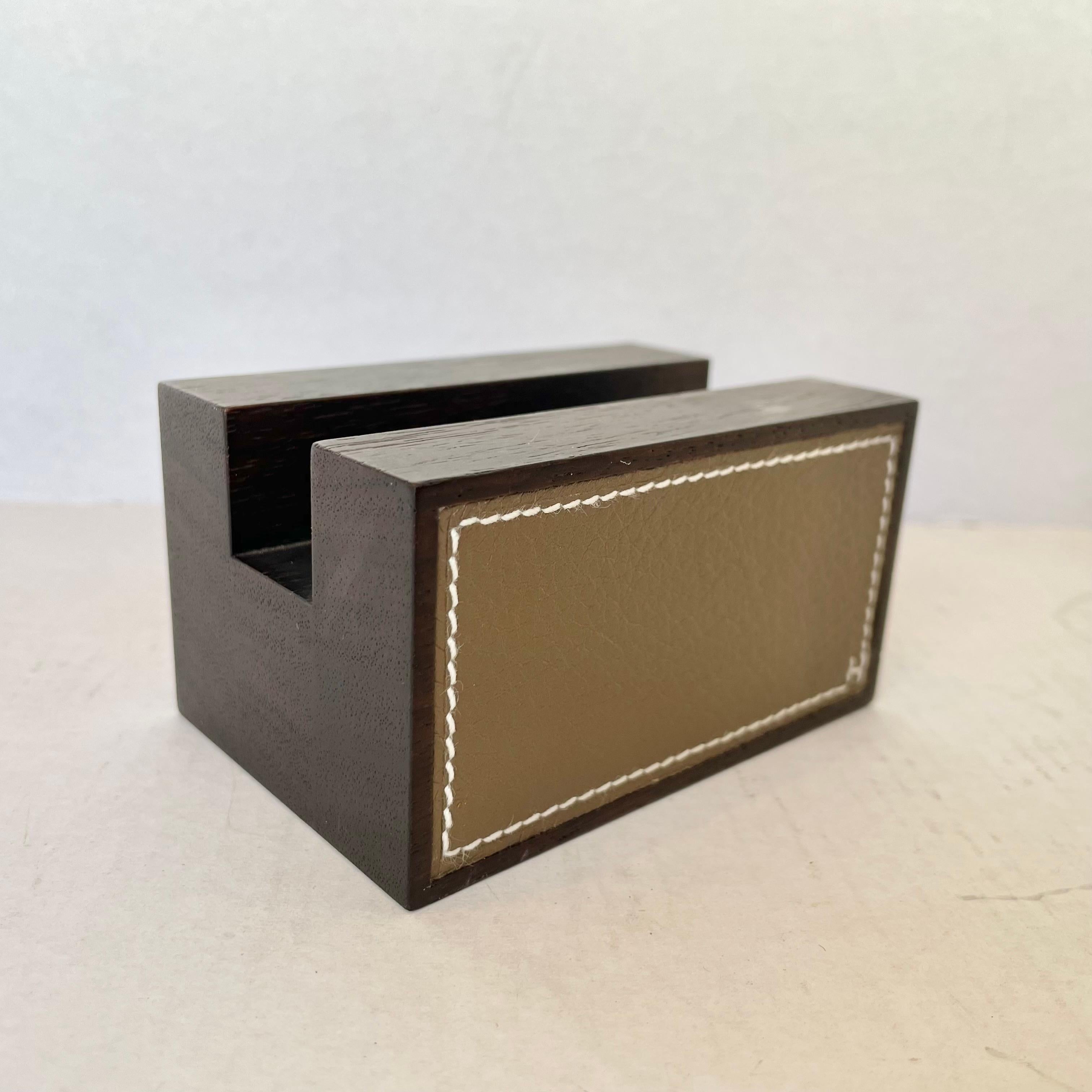 hermes business card holder