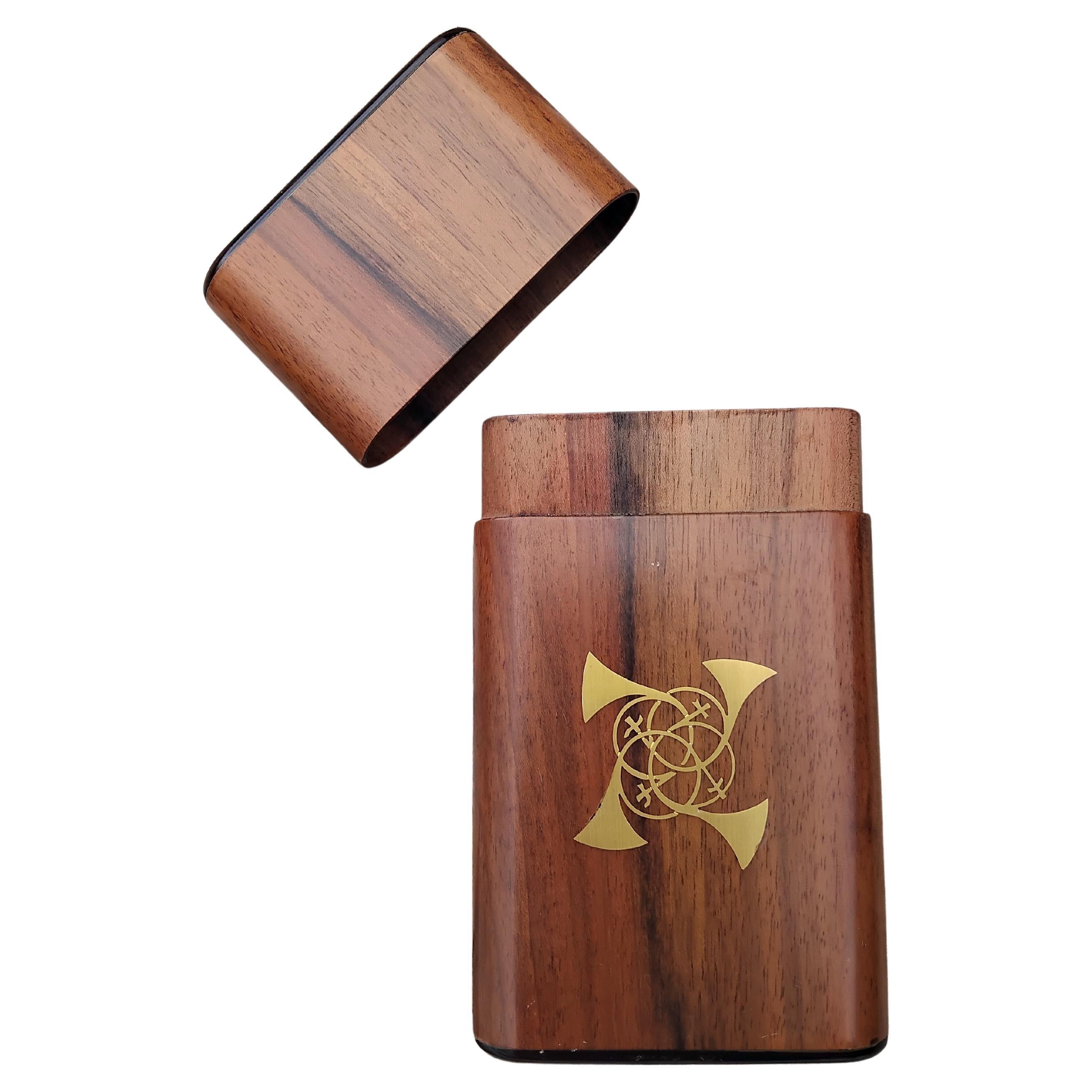 Hermès Holz Zigarrenetui Zigarrenkiste Selten im Angebot 1