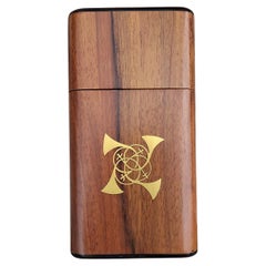 Hermès Wooden Cigar Case Cigar Box Rare