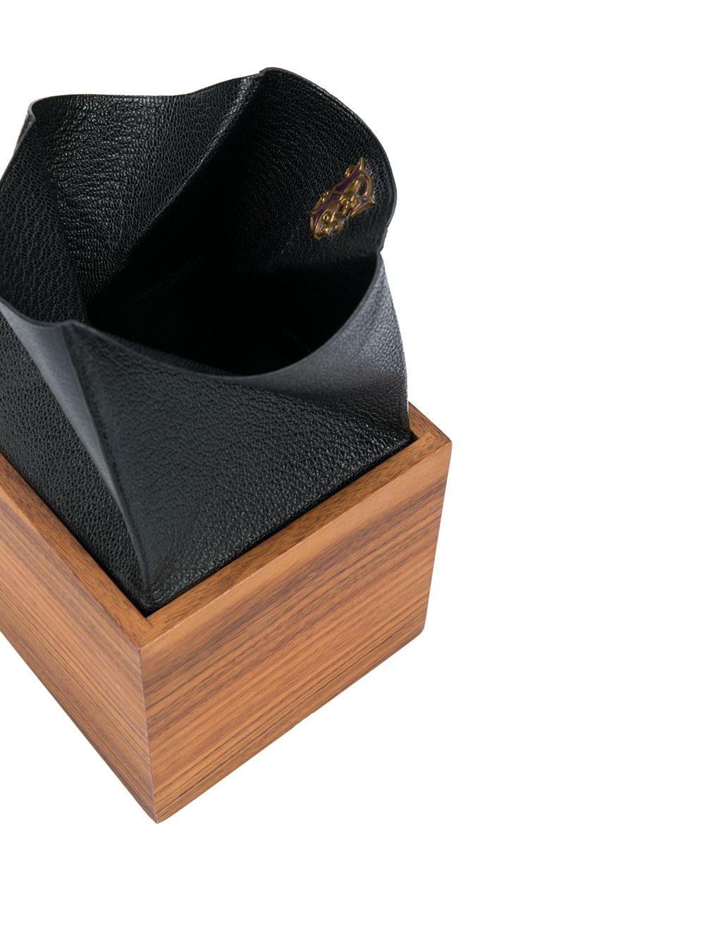 Brown Hermès Wooden Jewellery Box
