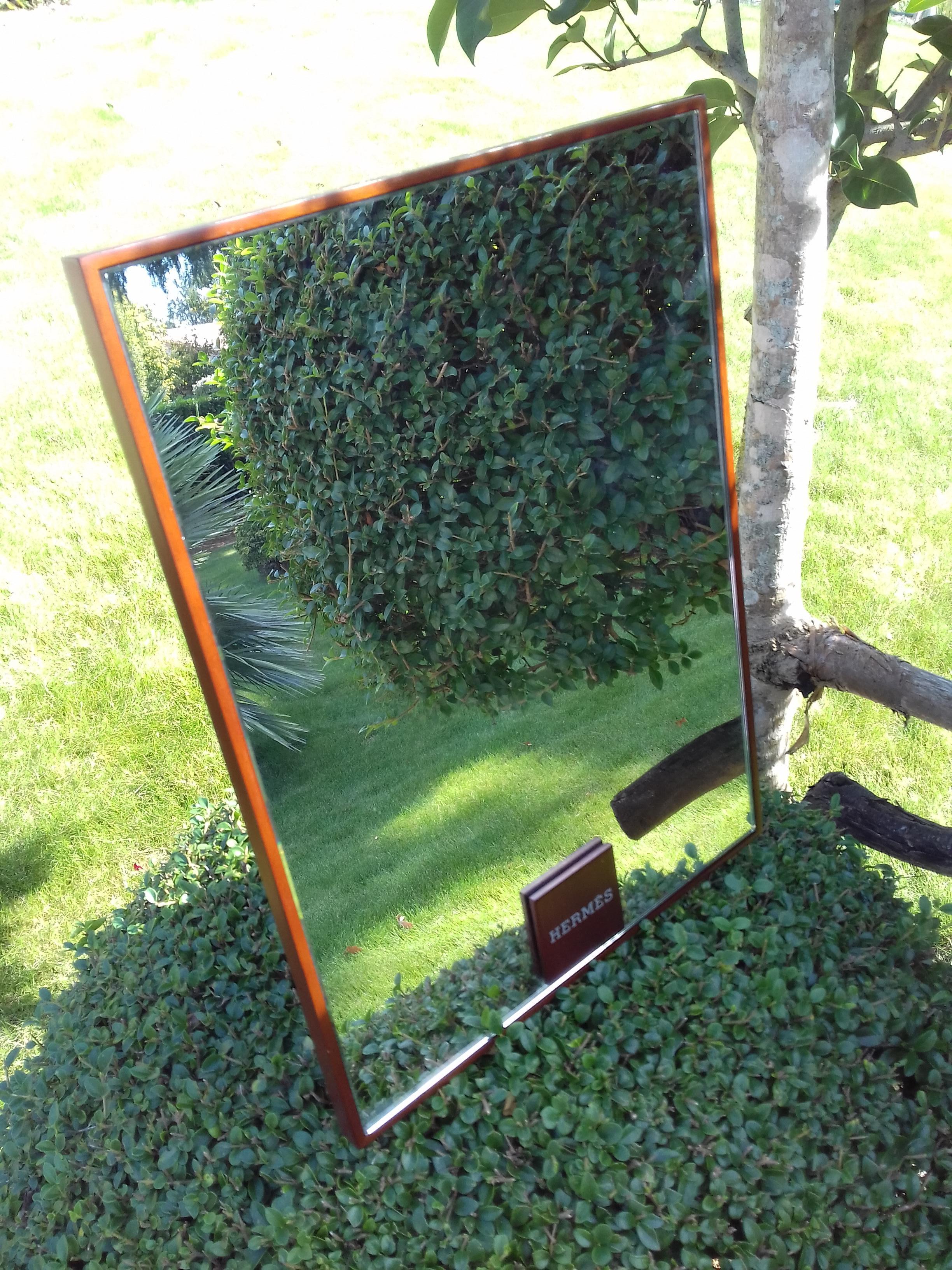Hermès Wooden Mirror 1