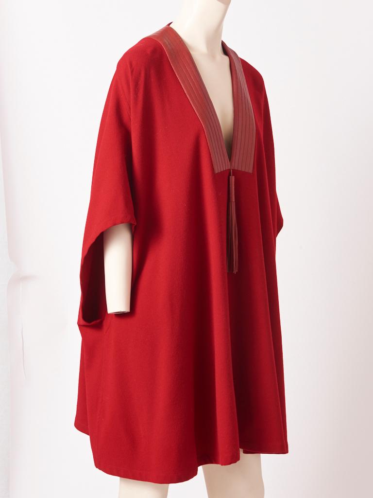 Red Hermès Wool  