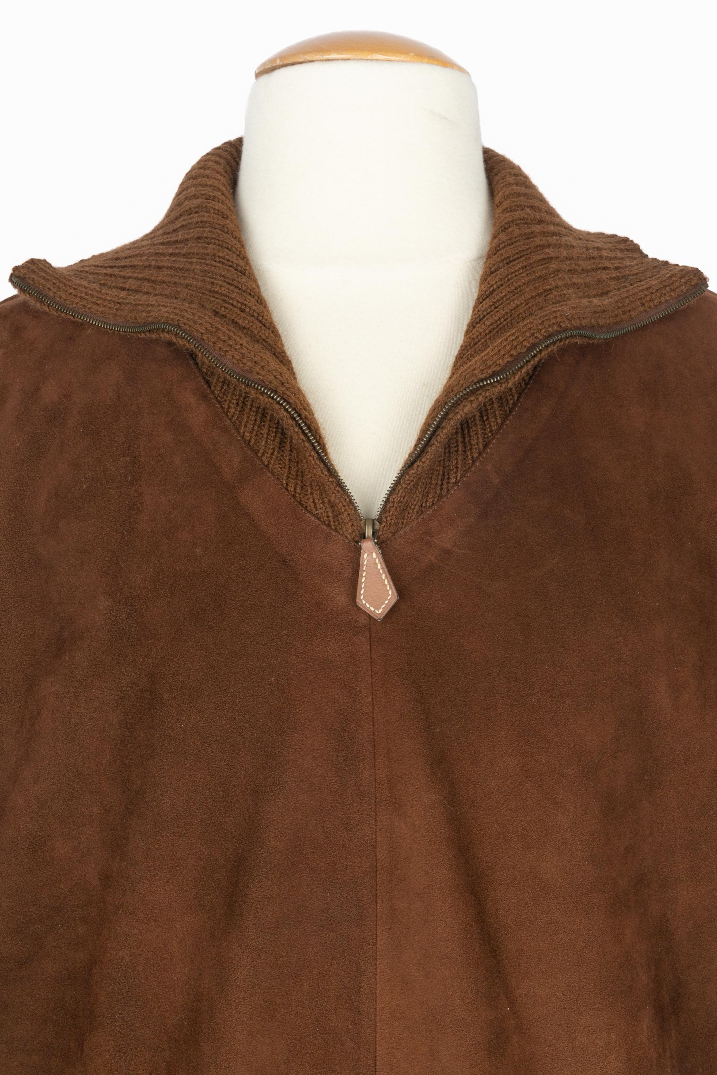 Marron Pull en laine Hermès en vente