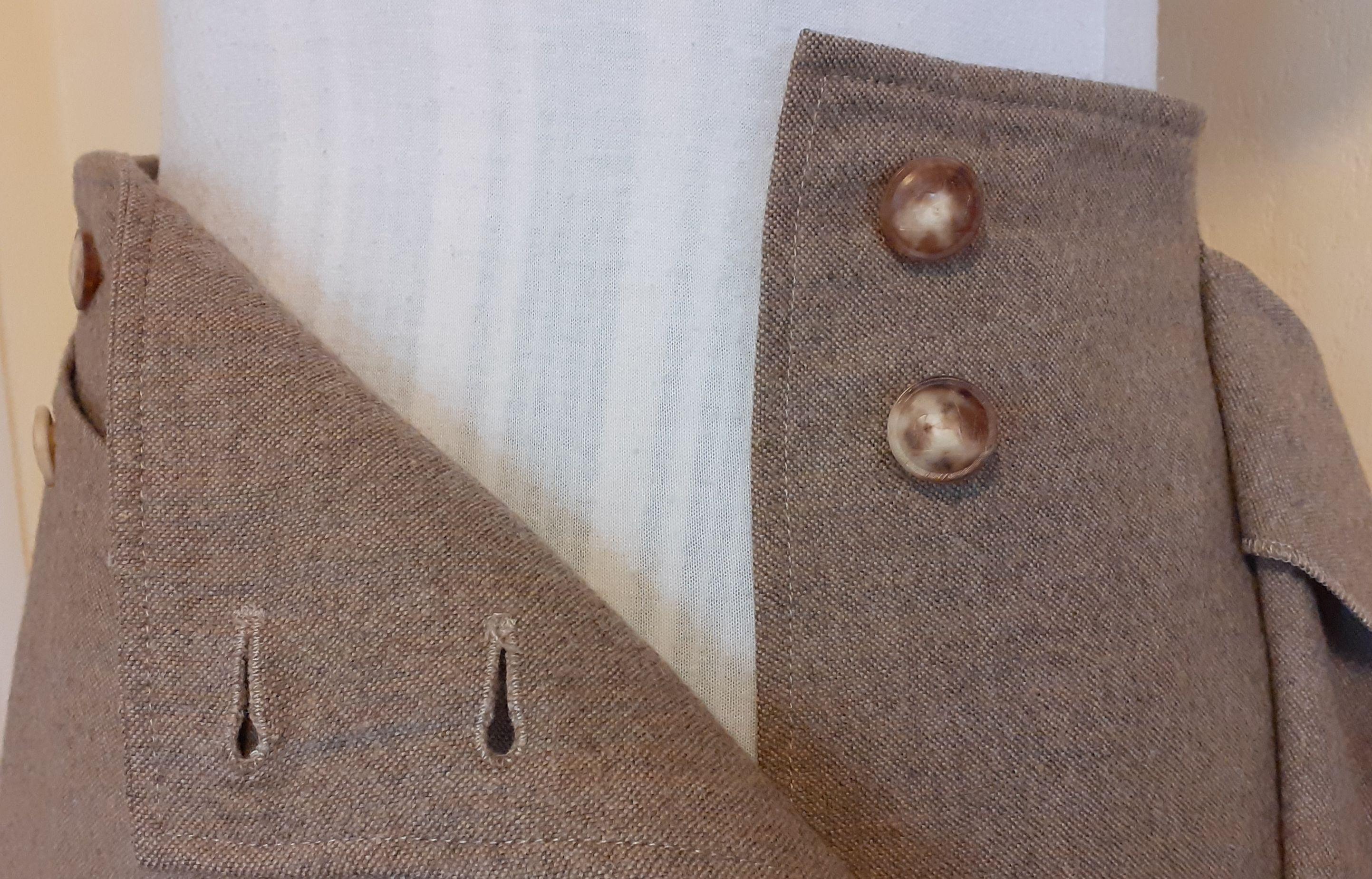 Hermès - Jupe portefeuille en soie et cachemire, taille 36 en vente 6