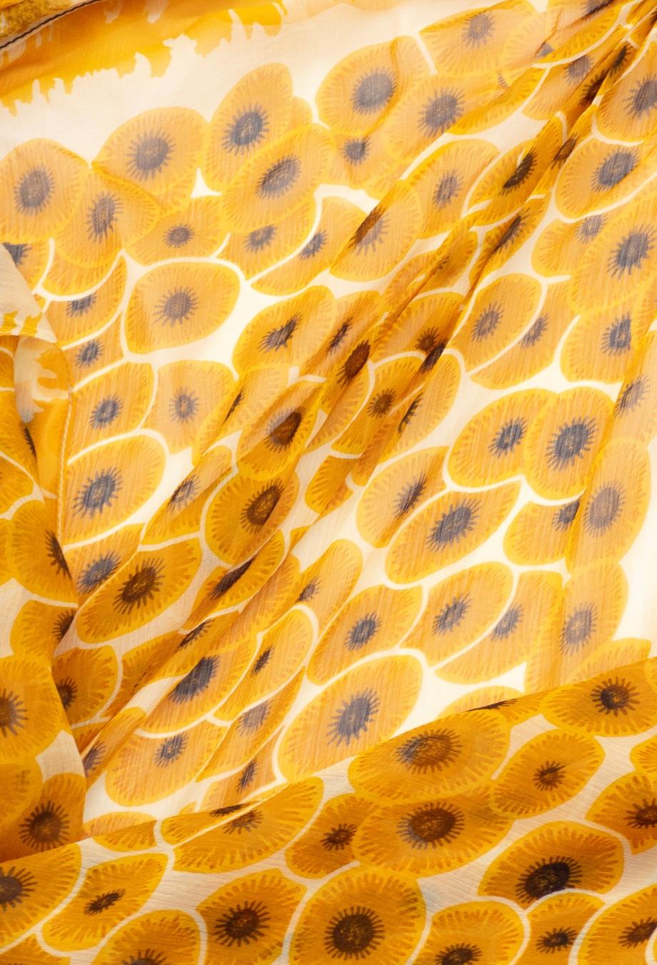 Hermes x Jean Paul Gaultier Era S/S 2007 Scarf Top RUNWAY Piece For Sale 1