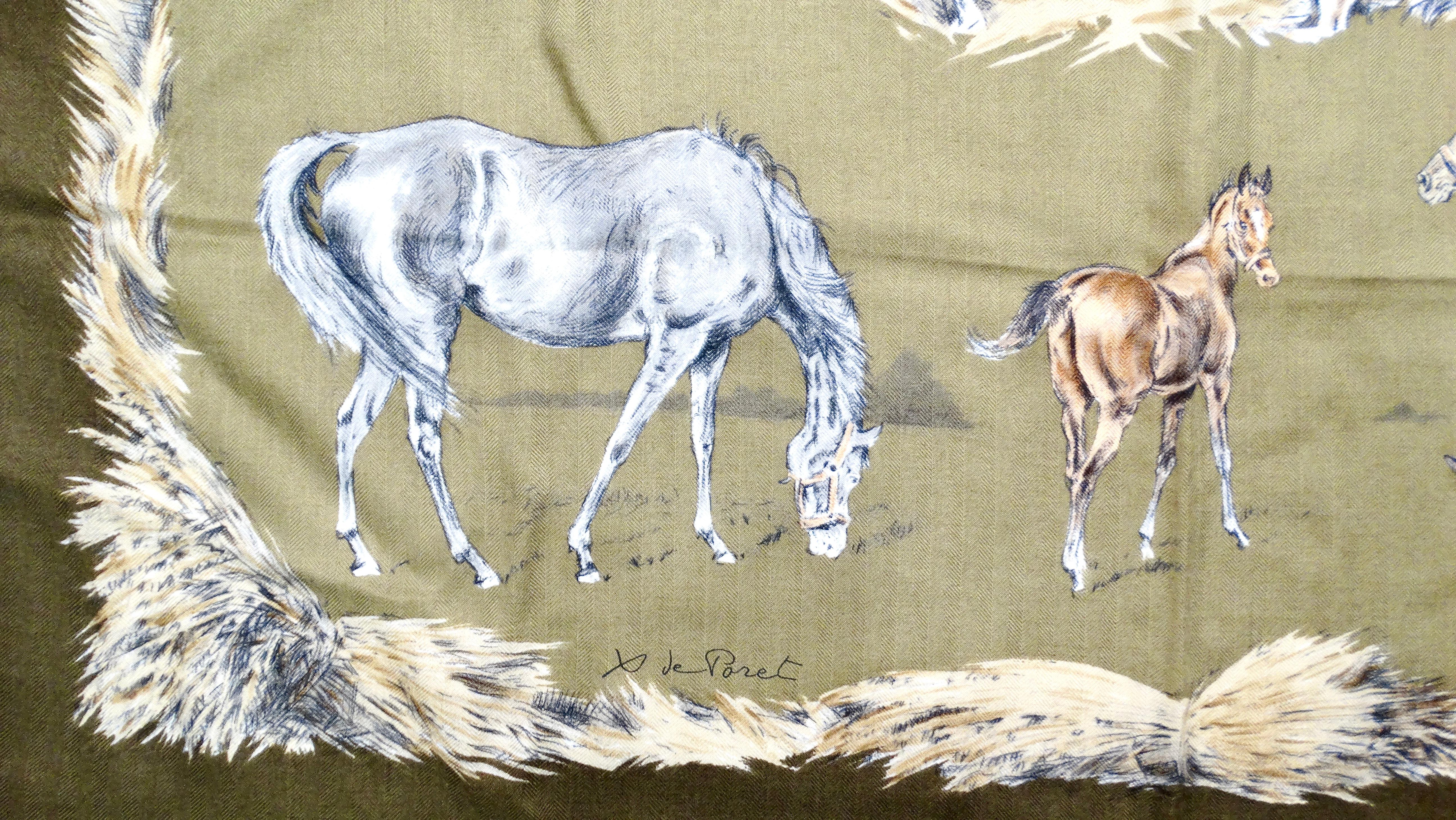 Hermes x Xavier De Poret 1960 