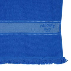 Hermes Yachting Beach Towel Bleu Mediterranee Small Model