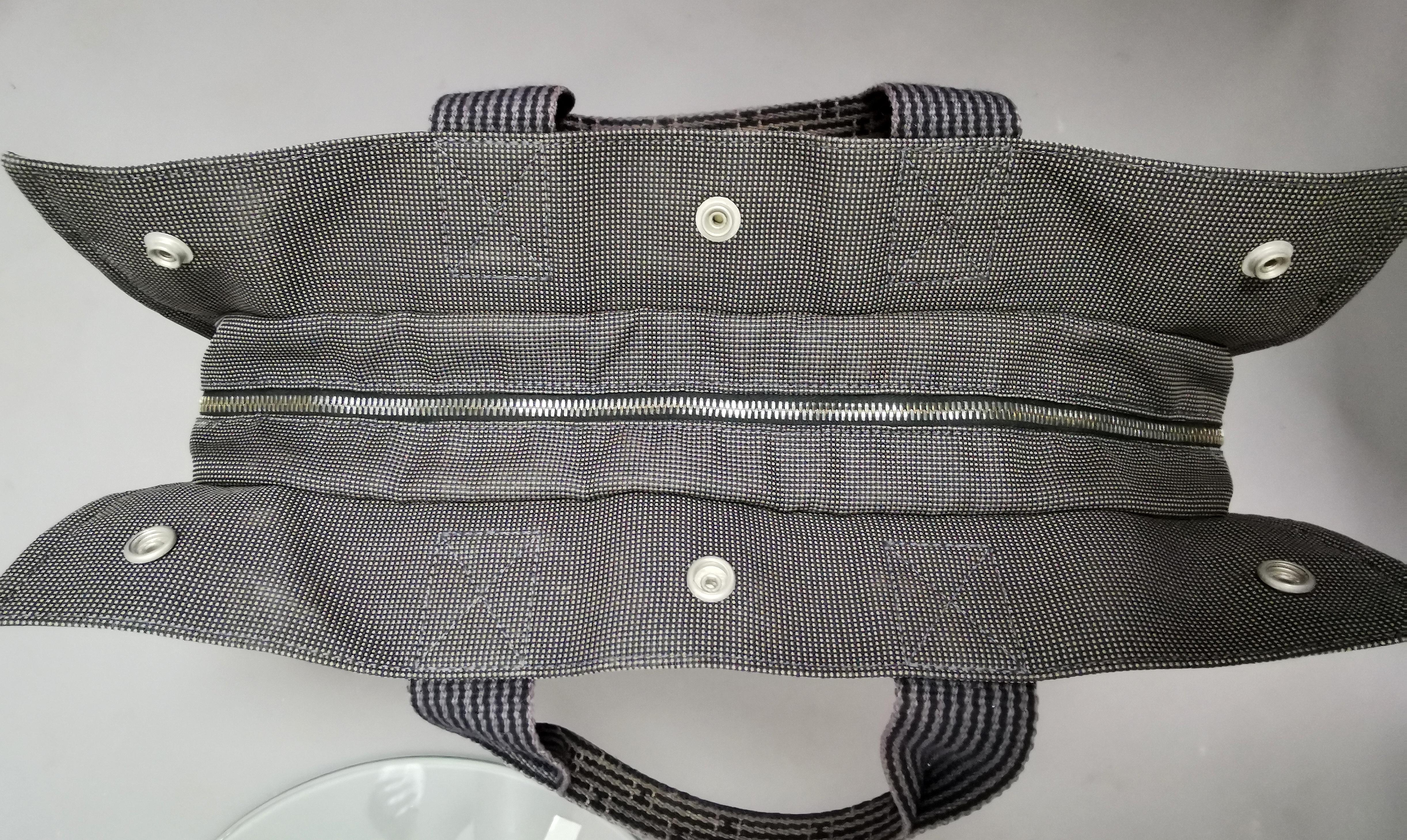 Hermes Yale Line Tote bag, grey  For Sale 10