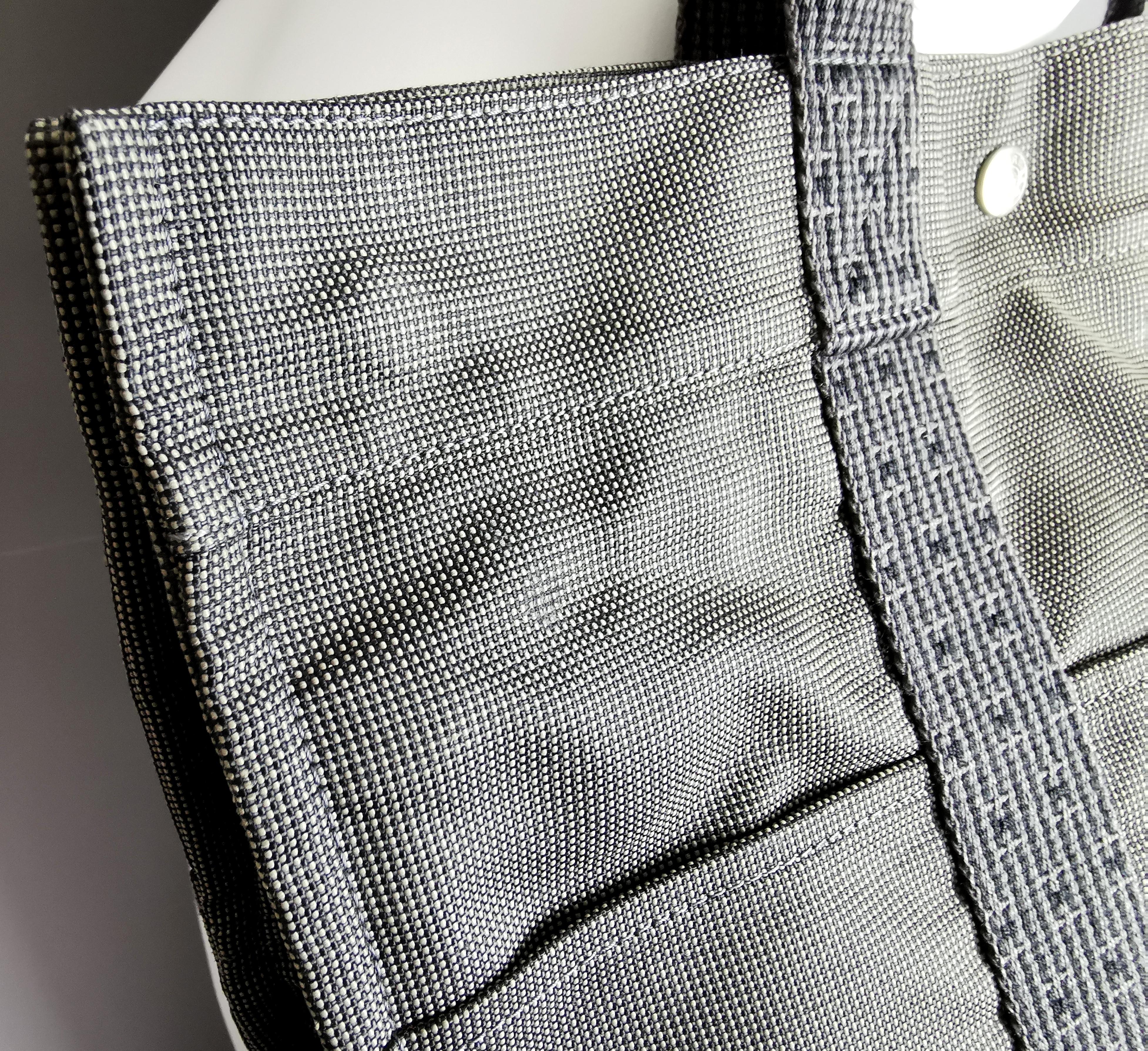 Hermes Yale Line Tote bag, grey  For Sale 4