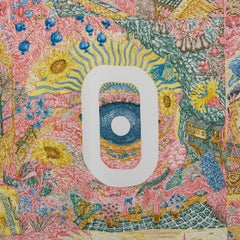 HERMES yellow ELEYTHERIA 90 Scarf silk Jaune Rose Vert